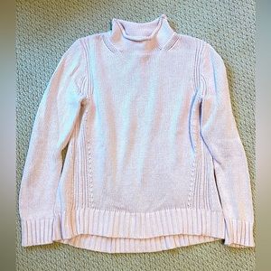 J. Crew cotton roll neck sweater